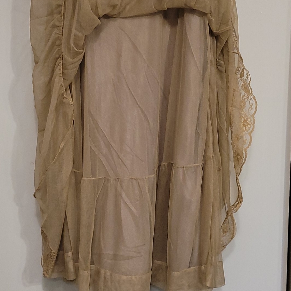 Free People Mesh Overlay Skirt (M) - Picture 5 of 7